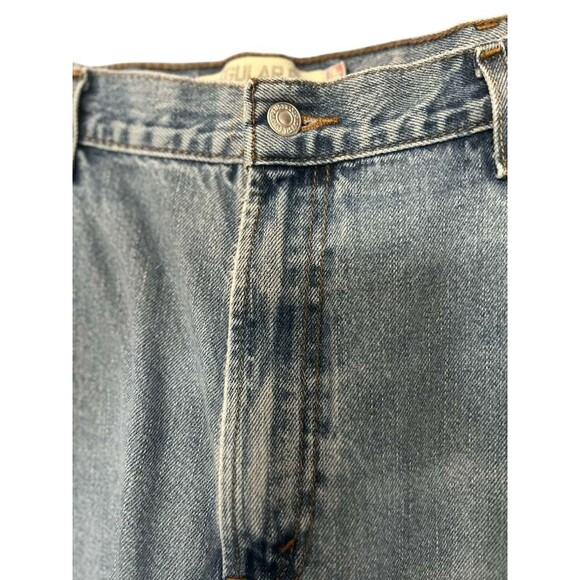 Levis Mens 505 Regular Fit Jeans Size 40 x 32 Medium Wash Straight Leg - Picture 3 of 7